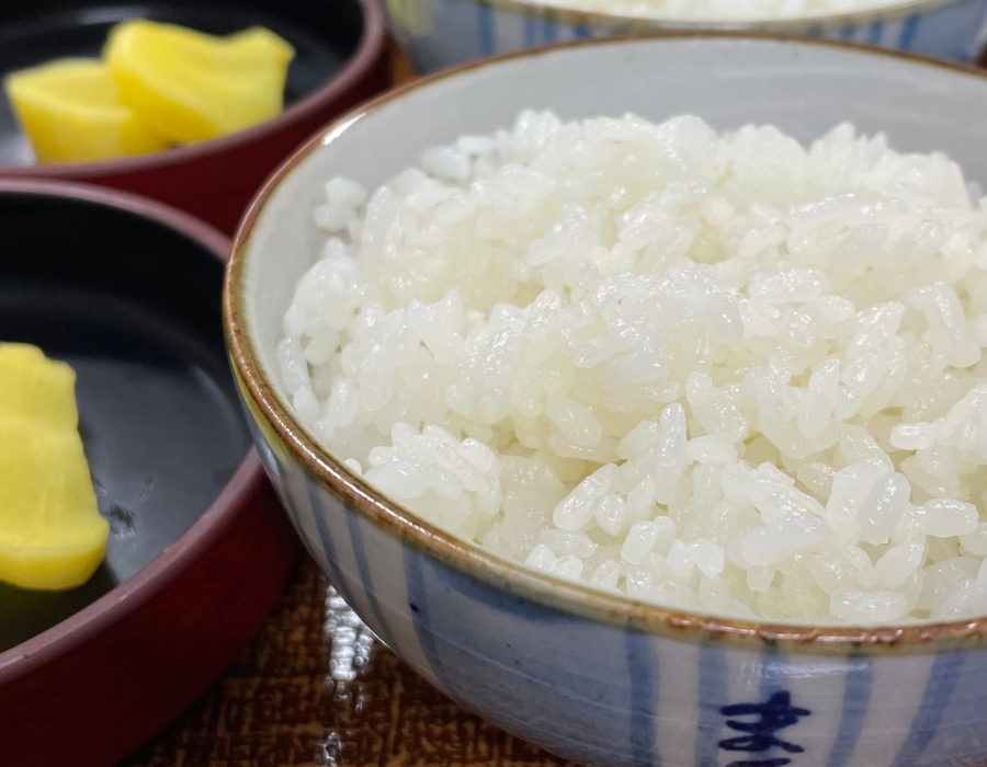 ご飯、香物