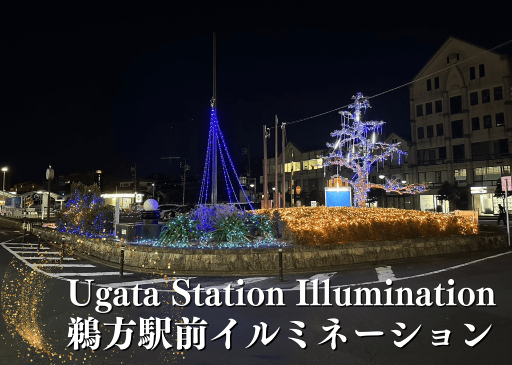 『鵜方駅前イルミネーション』2024年12月4日(水)〜2025年2月28日(金)【予定】の期間、開催